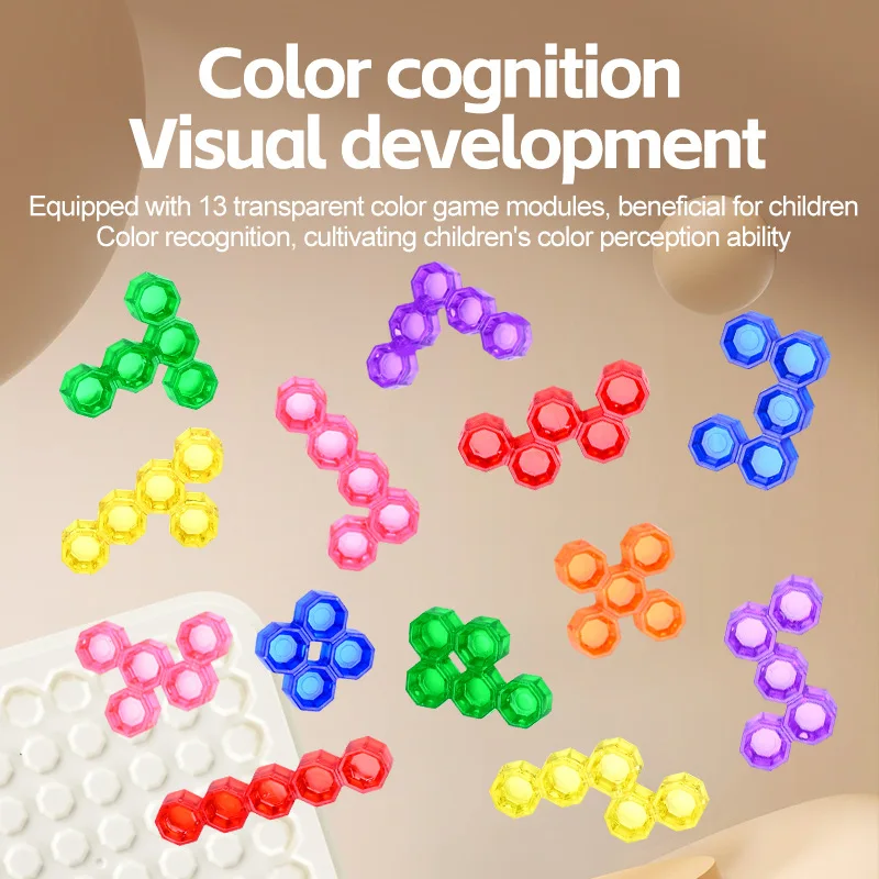 Montessori Tangram Jigsaw Toys 3D Geometric Figure Puzzles Game Logical Thinking Training Educational Toys For Children