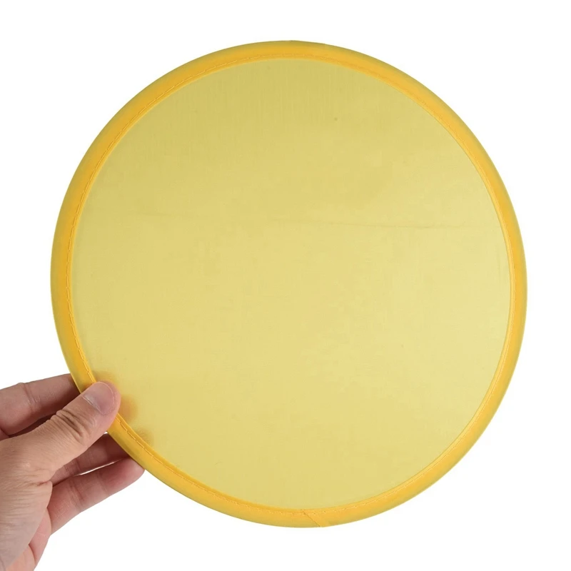 10X Foldable Round Fan-Yellow