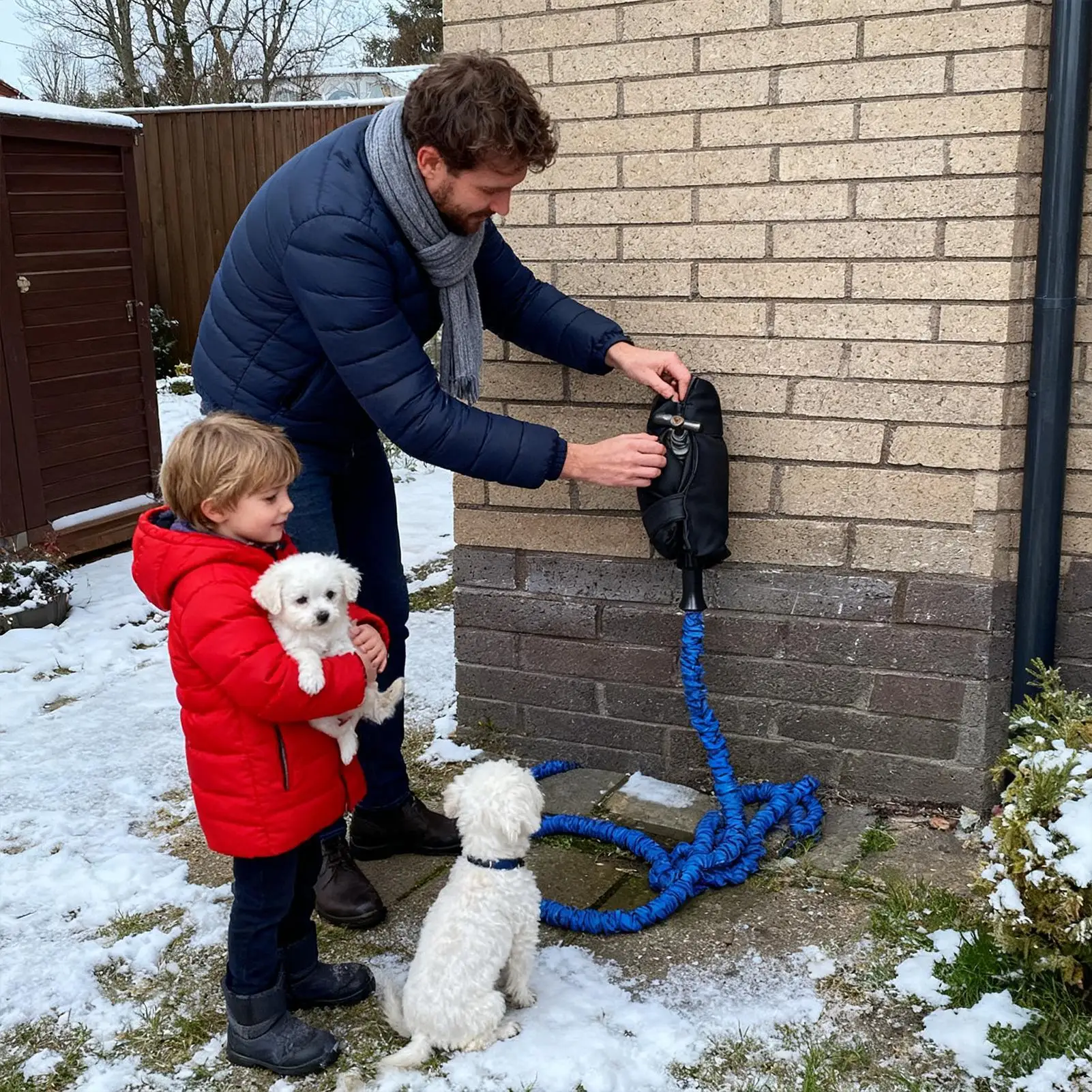 

Faucet Protector Outdoor 2 Pieces Spigot Frost Cover Reusable Spigot Protection For Winter Outdoor Home Garden Yard Patio