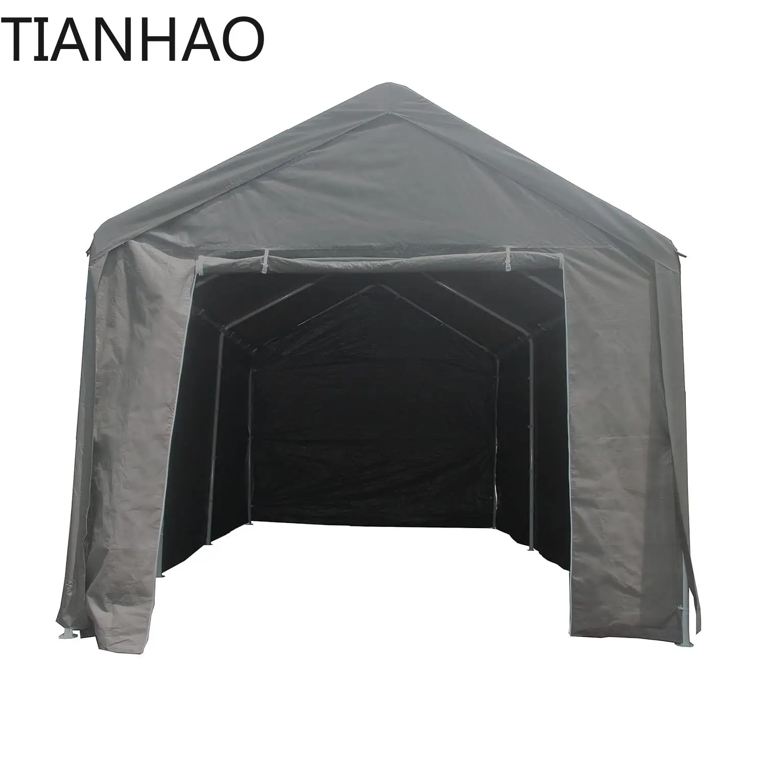 UV Resistant Waterproof Outdoor Canopy Tent Carport Garage Storage Shelter for Camping Patio Events 10x20 ft Customizable view 4