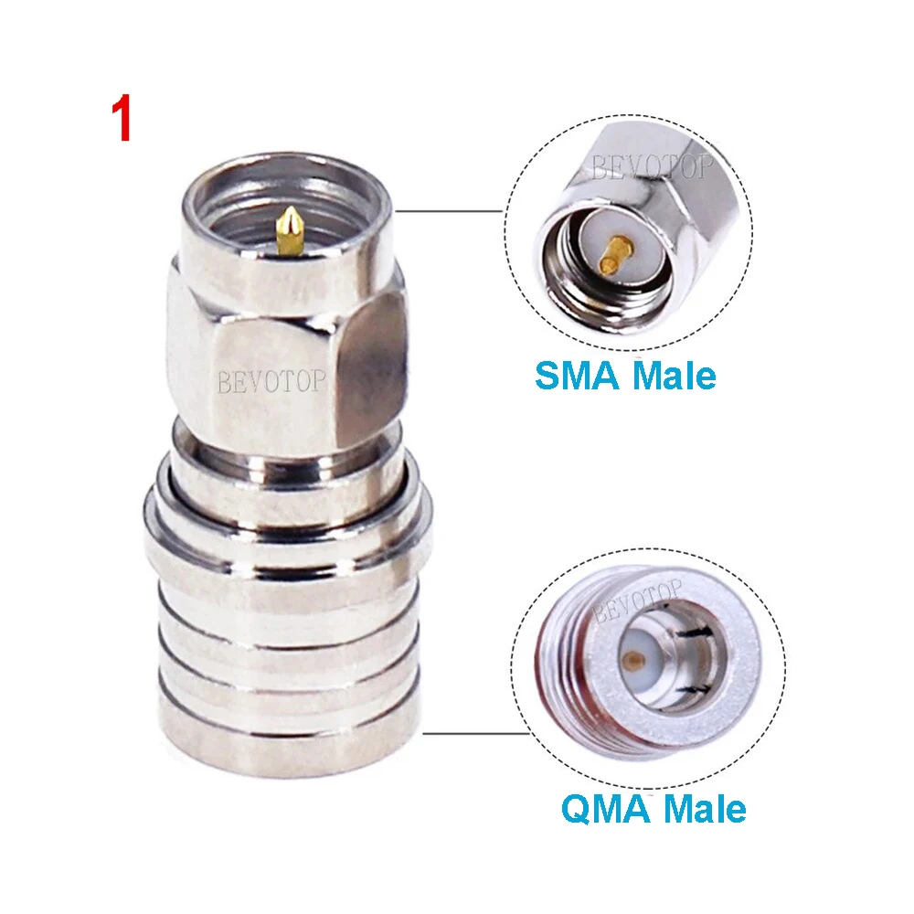 10PCS QMA Male/Female to QMA/SMA/L16 N/Q9 BNC/TNC Connector for WiFi Radio Antenna Convertor QMA RF Coaxial Adapter High Quality