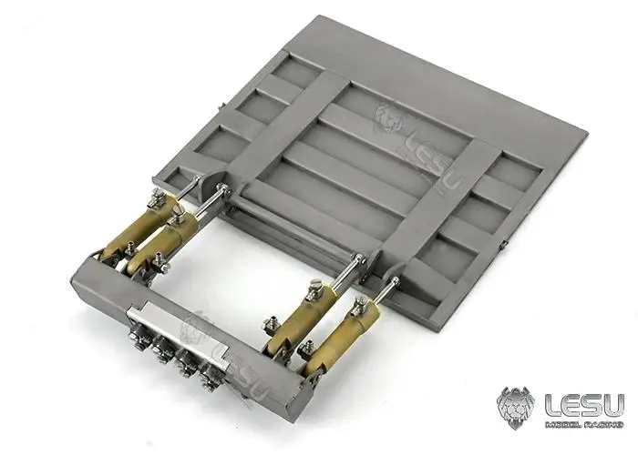 1/14 LKW-Spielzeugmodell Hydraulische Metall-Ladeflächenklappe für Tamiya Container DIY Modifiziertes Auto LESU – Detail 2
