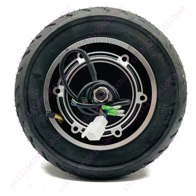 10-Inch Electric Skateboard Brushless Wheel Hub Drum Brake Motor with Tires Mini Electric Vehicle 350W 550W