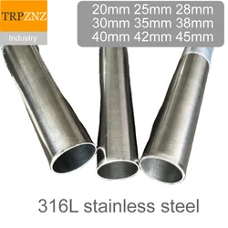 316L stainless steel tube polished inside outside Sanitary non welding pipe Diameter 20 22 25 28 30 32 35 40 42 45 48 mm