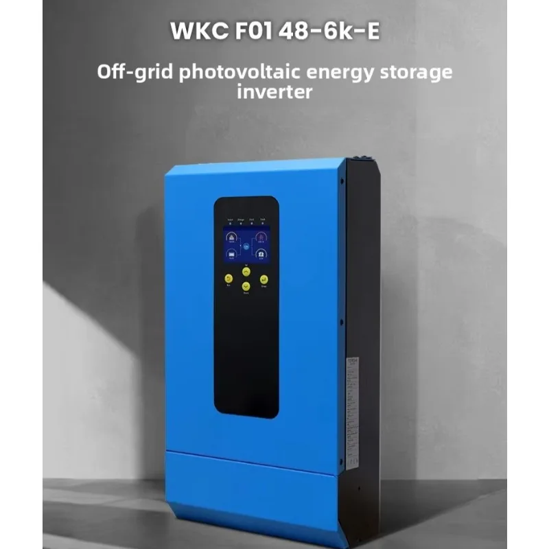 6KW Off Grid Solar Hybrid Inverter With Built In MPPT Charge Controller For Solar Energy Storage System Multi Protection