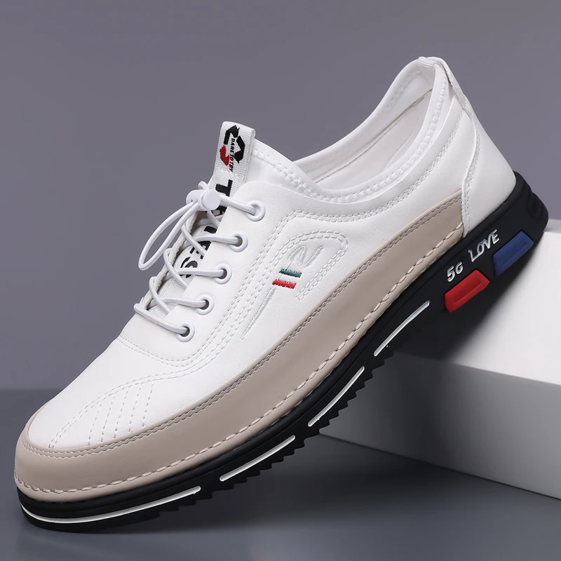 

Men's Slip-On Loafers, Stylish Comfort Soft Sole Business Casual Shoes, Breathable Non-Slip Driving Shoes-XH8788