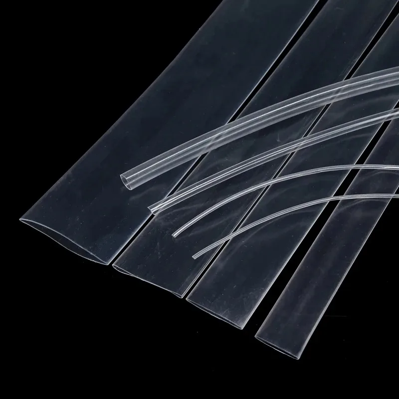 

5Meter 5m 2:1 Transparent Clear 2mm 3mm 4mm 5mm 6mm 8mm 10mm Heat Shrink Heatshrink Tubing Tube Sleeving Wrap Wire