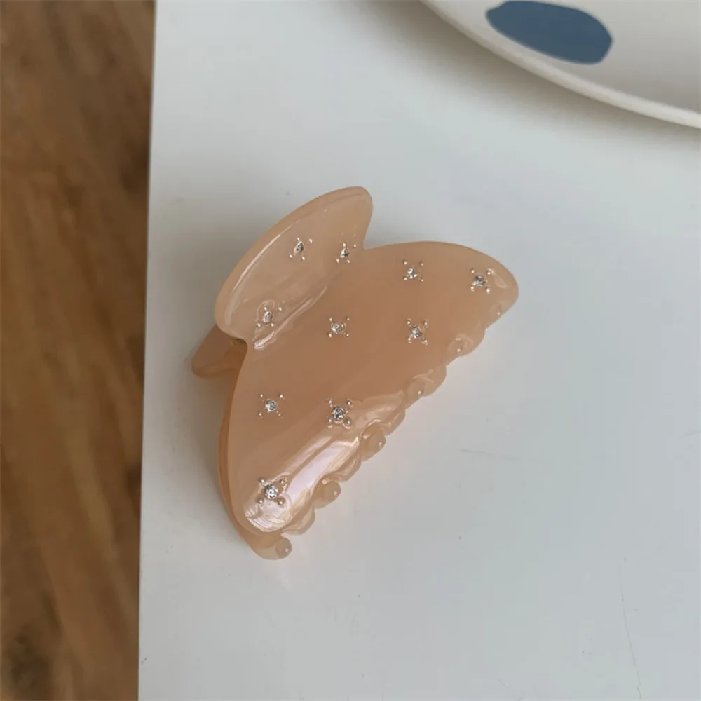 

Fashion Cute Hair Accessory Acetic Acid Rhinestone Hair Clip Girls Hair Claw Headwear Korean Style Shark Clip