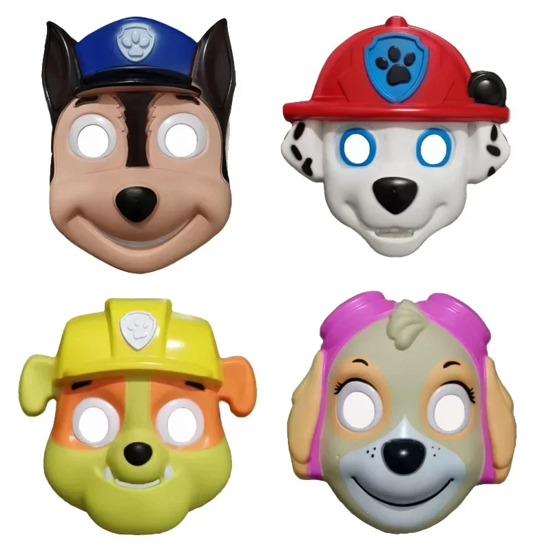 

Paw Patrol Toys Cosplay Mask Anime Figures Marshall Chase Skye Cartoon Mask Kids Festival Funny Dress Up Props Kids Xmas Gifts