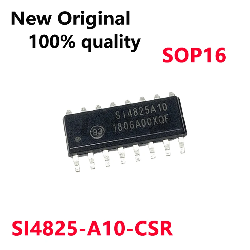 5/szt nowy oryginalny SI4825-A10-CSR SI4825 SI4825A10 SI4825-A10 SOP16 odbiornik częstotliwości radiowych chip w magazynie
