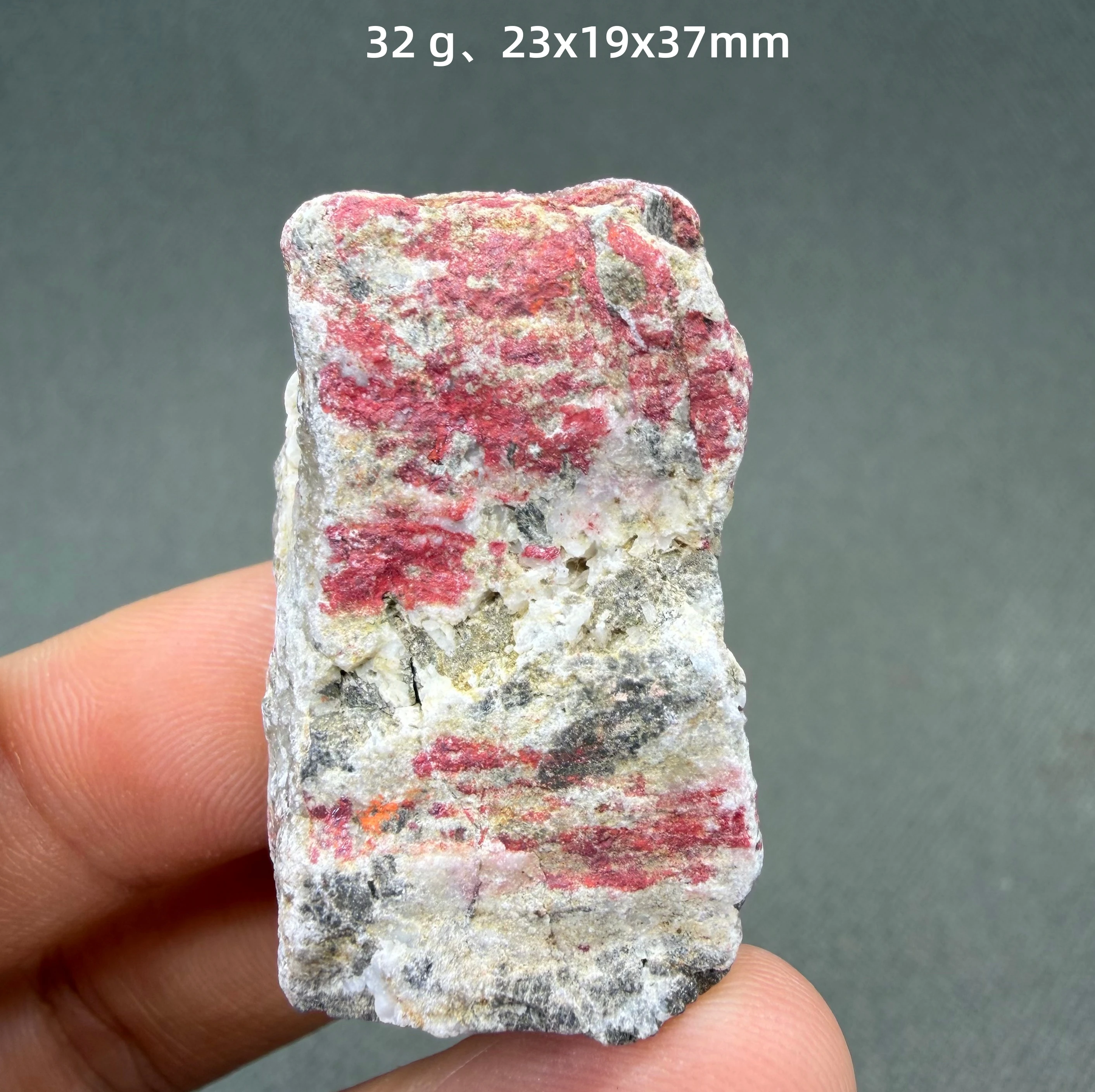 Natural Cinnabar Crystal Cluster Vivid Red Mineral Specimen Home Decor
