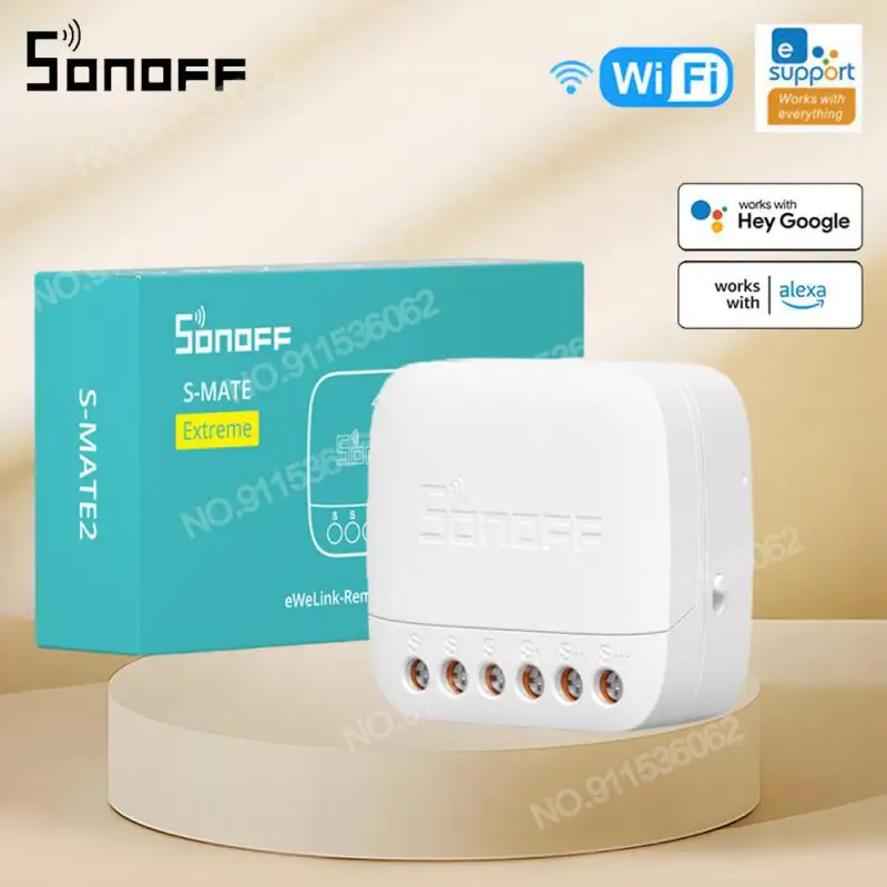 SONOFF Extreme Switch Mate S-MATE2 EWeLink-Remote Control Smart Switch Module For Smart Home Work With Alexa Google Home IFTTT