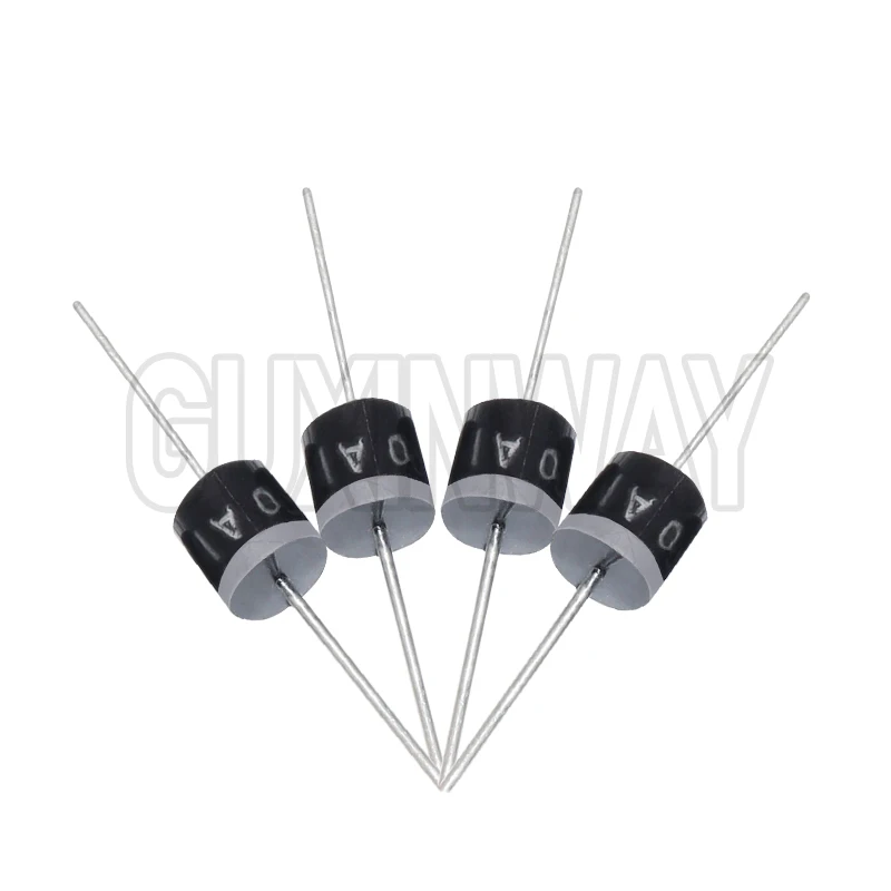 10A10 Diodes 10A 1000V DO-27 Electrical Axial Rectifier Diodes Kit