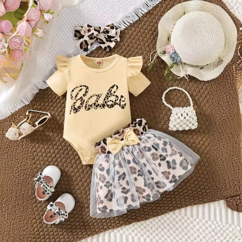 Baju anak perempuan lengan panjang, baju anak perempuan, baju monyet lengan panjang, baju bayi perempuan baru lahir, gaun Tutu putri, gaun rok kain Tule pita