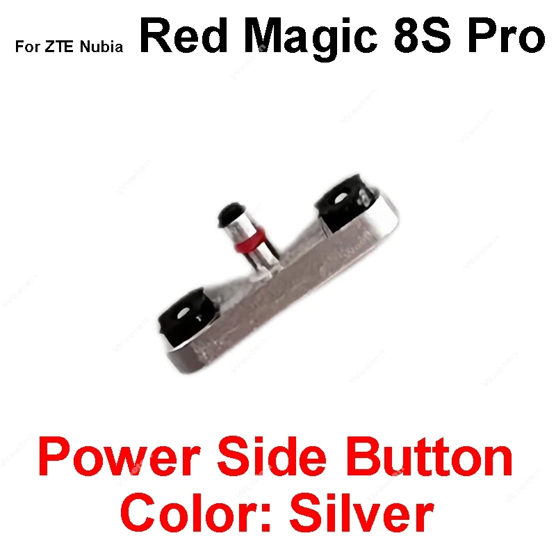 For ZTE Nubia Red Magic 8 8S Pro Plus NX728J Durable Power On Off Volume Side Buttons High-Quality Phone Repair Component