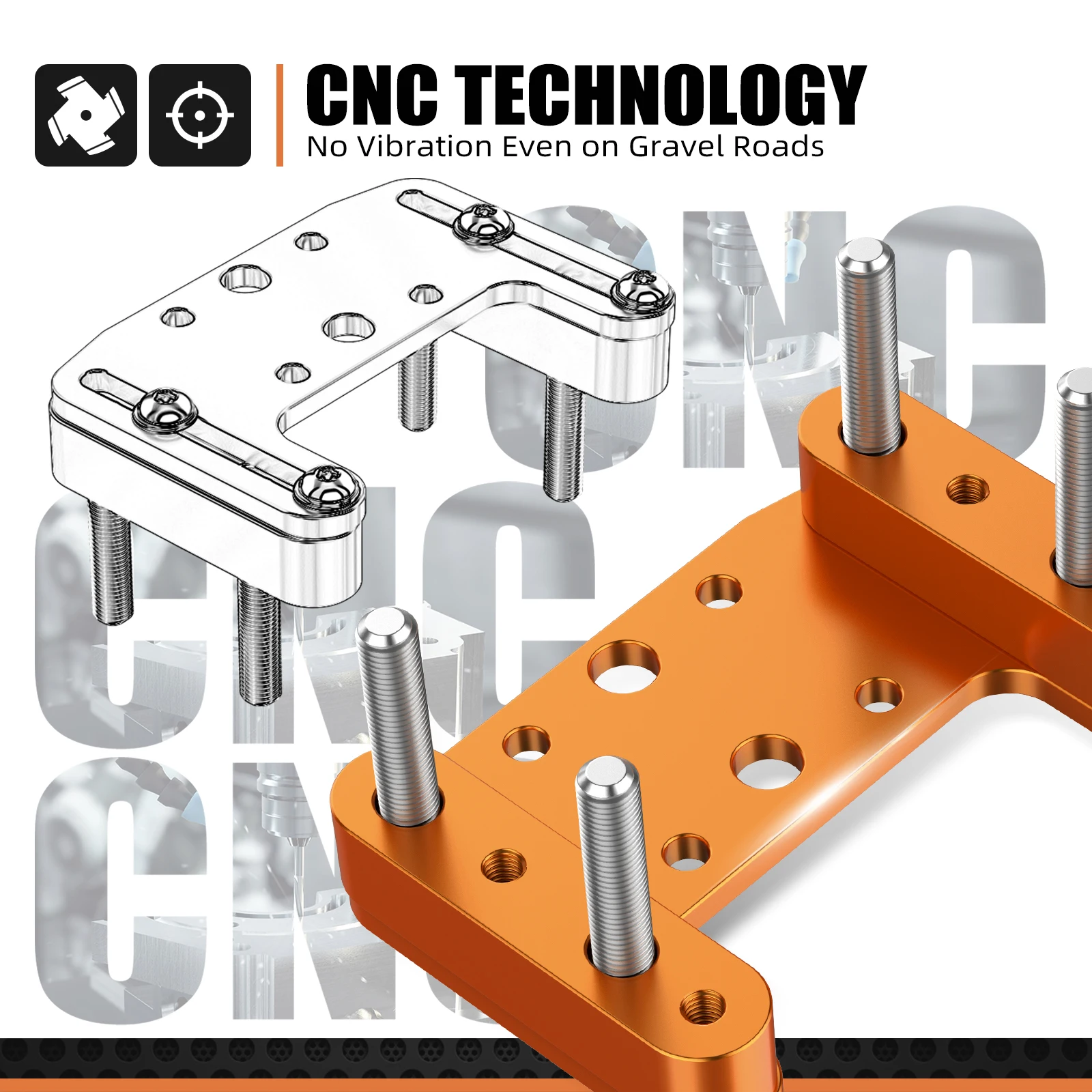 NICECNC For KTM EXC 300 EXCF 350 SX 125 SXF 250 SXF 450 XCW 300 XCF-W 450 500 Navigation GPS Stout Mount 690 Enduro R SMC R