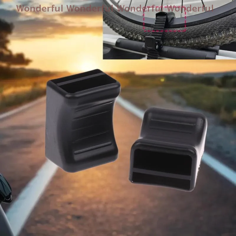 

"Two Units of Thule 933/926/532/561/564/568/591/598/599 Wheel Strap with Cushion for Bicycle Roof Rack Transport