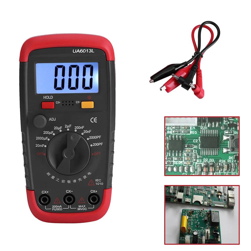 Circuit Diagnostics 143*74*35mm 5.59*2.91*1.38 Inches Digital LCR Meter 0.8 Basic Accuracy Sampling 2-3 Times sec