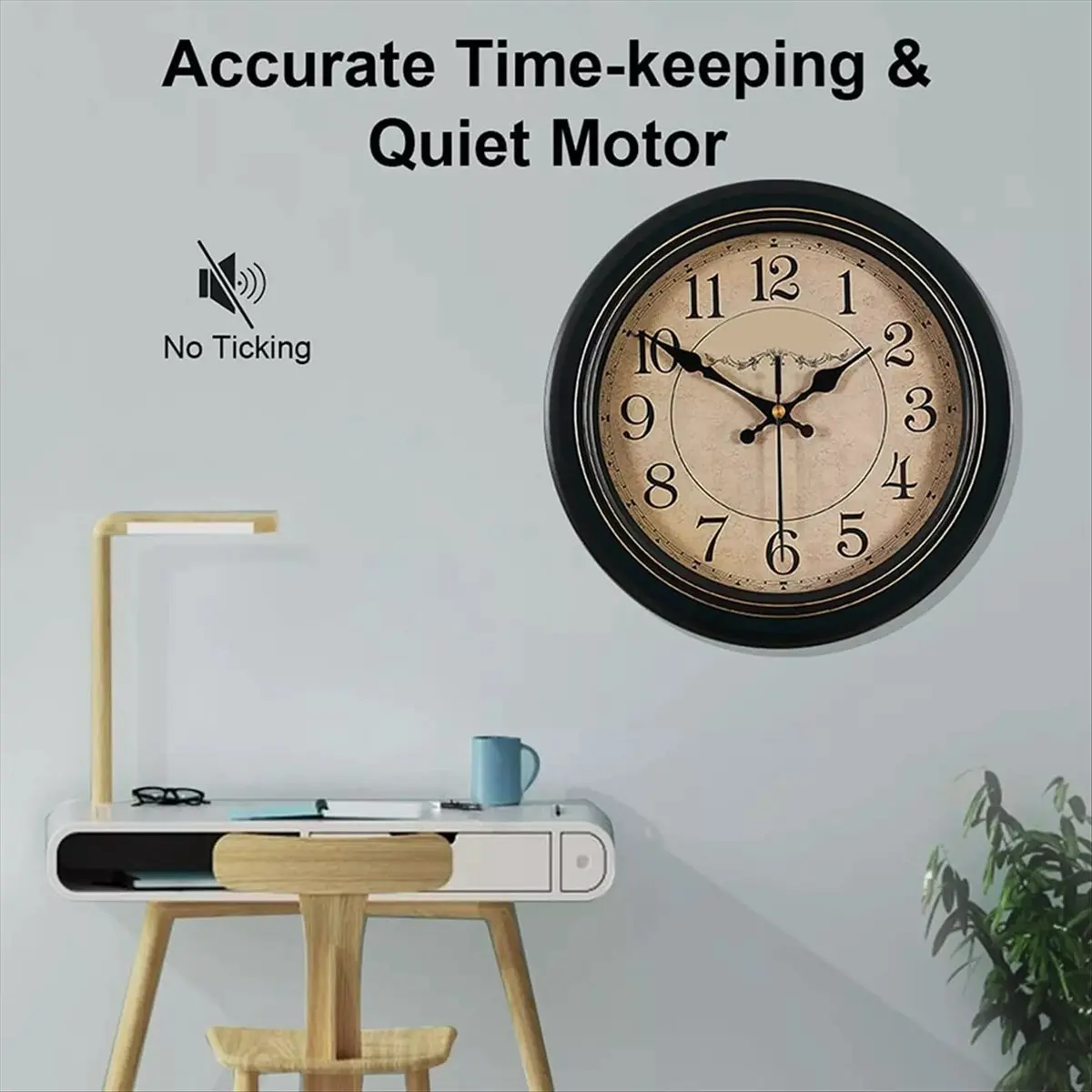 2026 Trend 2PCS DIY Tool Quartz Wall Clock Movement Mechanism Hands Kit Replacement Motor Clock Accessories for Clock Repair