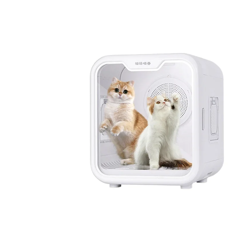 صندوق تجفيف الحيوانات الأليفة مجفف شعر منزلي ذكي أوتوماتيكي للمياه والقطط للحيوانات الأليفة #1