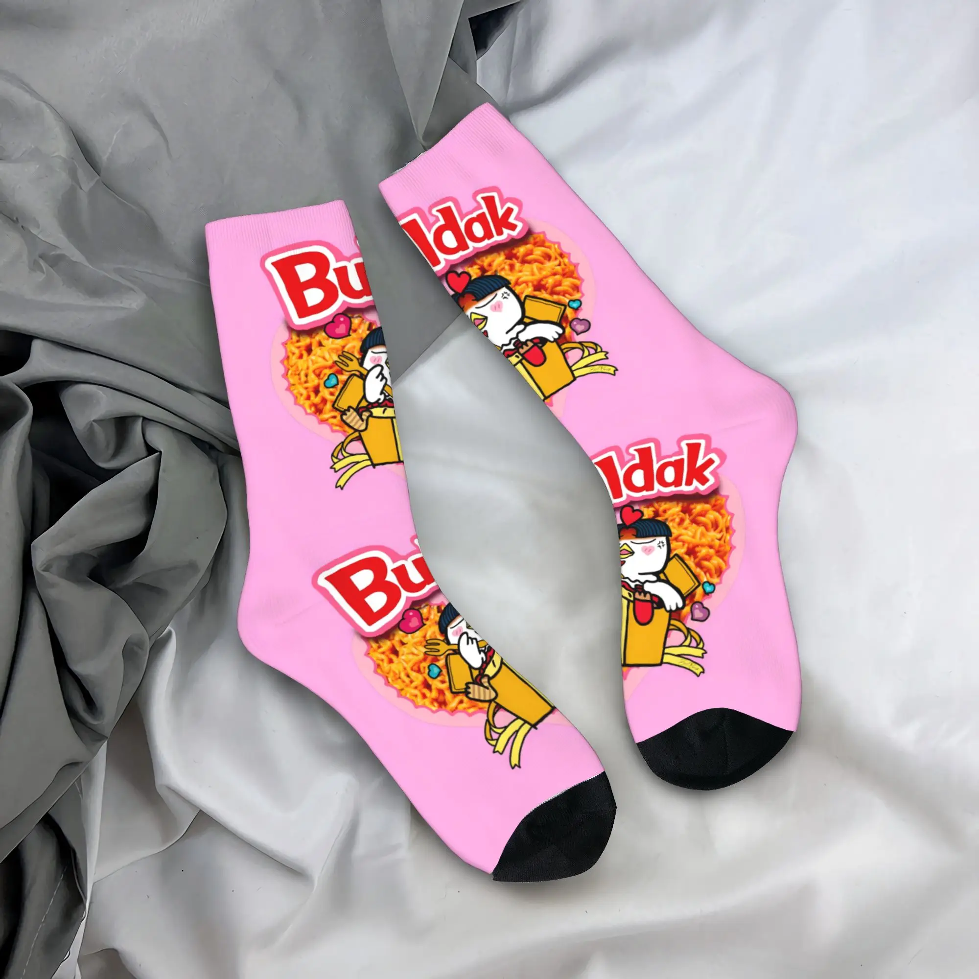 

Носки Buldak Ramen Chicken, противоскользящие чулки, мужские дышащие носки для скалолазания, осенние носки с кавайным принтом