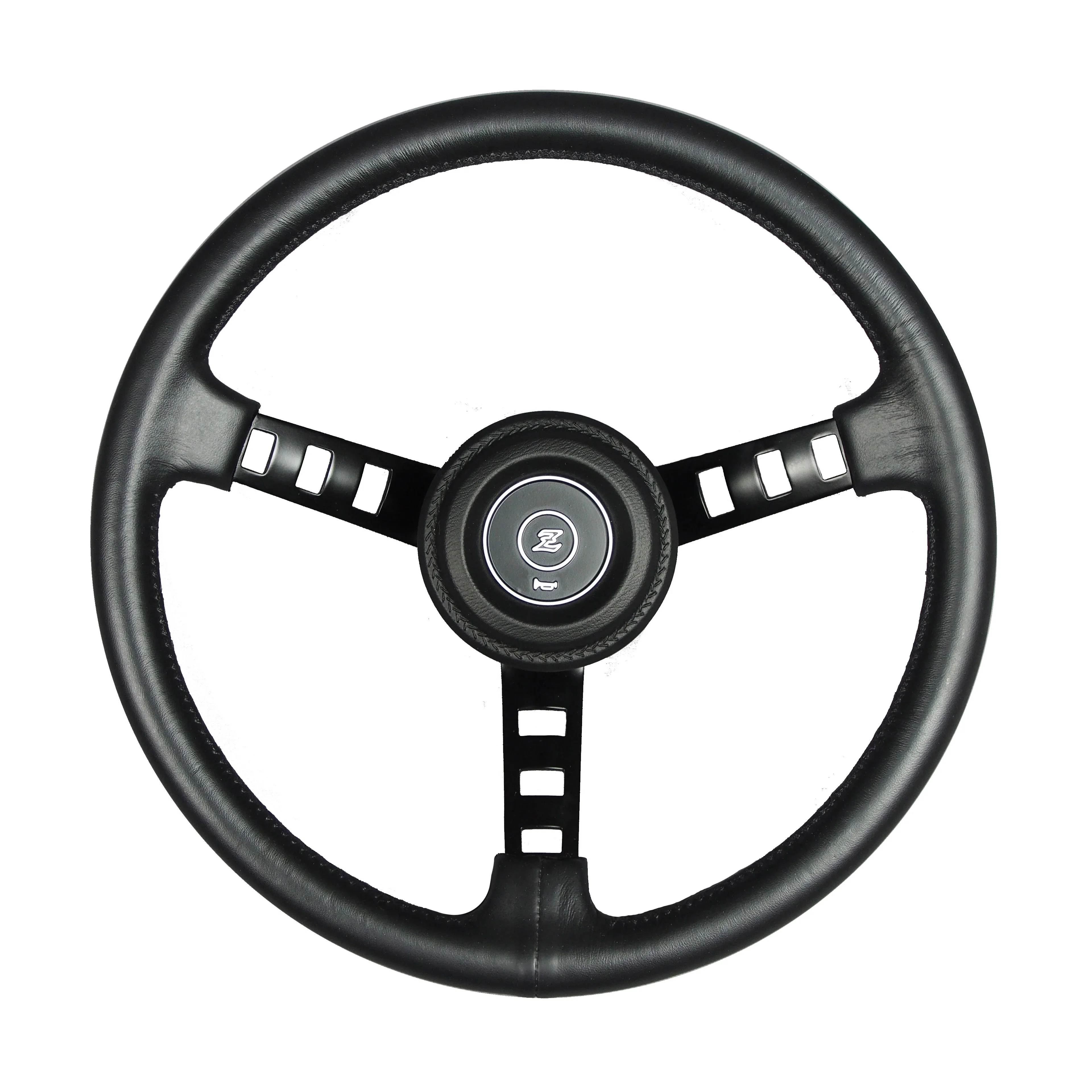 

Classic car sports steering wheel with definitely good quality