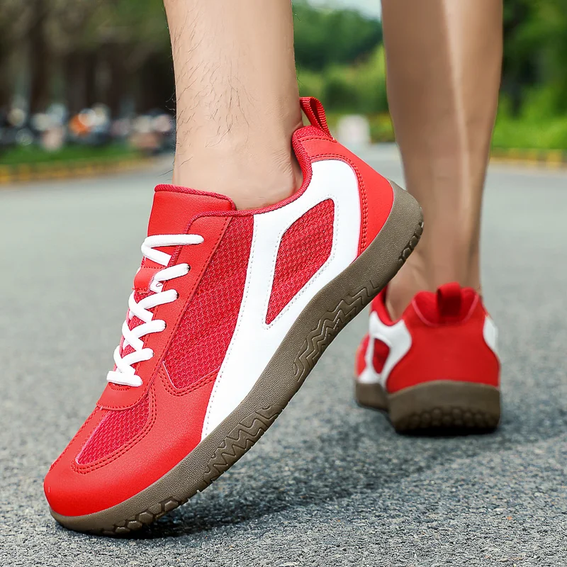 Men Women Wide Width Hiking Shoes Unisex Trekking Trail Running Sneakers Retro Non Slip Lace-Up Walking Sports Outdoor Shoes