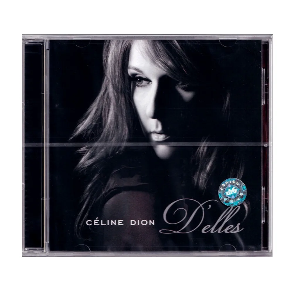 Álbum en CD de Celine Dion D'ELLES | Música Vocal Pop Francesa | Disco de Audio de Alta Fidelidad | CD Clásico de Voz Femenina para Reproductor de Música