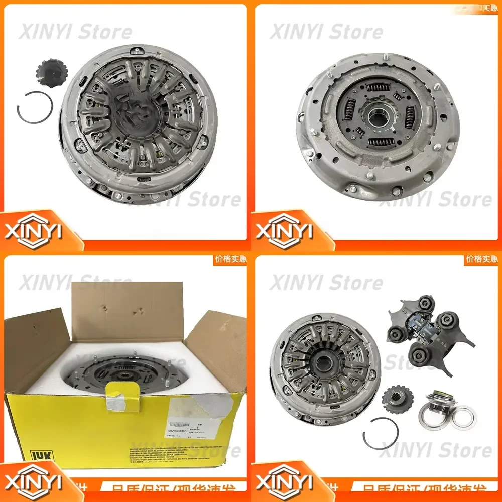 LUK 6DCT250 DPS6 Transmission Clutch Kit 602000800 for Ford Fiesta ST Focus RS for Automatic Transmission Repair Replacement