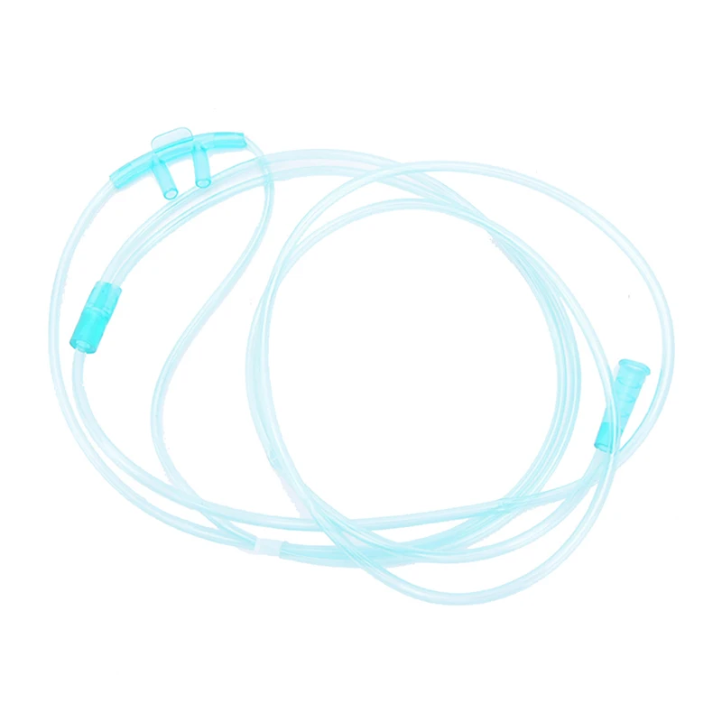 1PCS Disposable Adult Flexible Tip Soft Nasal Oxygen Cannulas/hose/tube Tube Medical Pipe Medical Care Breathing Cannula 1.5 2m