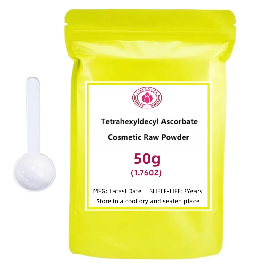 High Quality Tetrahexyldecyl Ascorbate Powder/VC-IP/Reduce Wrinkles/Cosmetic Raw/Skin Whitening and Smoot / Delay Aging / Moistu