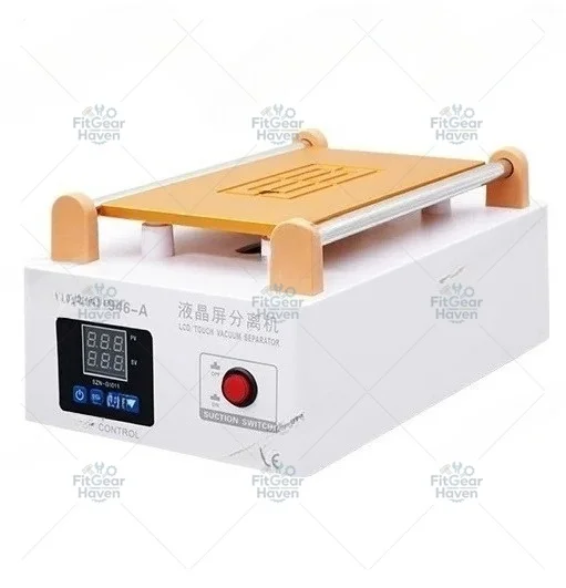946A Plastic Shell Mobile Phone Screen Separator, Powerful Vacuum Pump LCD Touch Screen Remover
