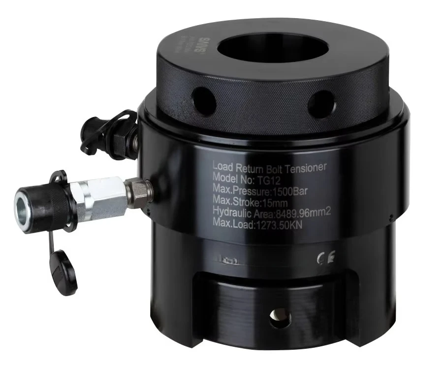 Hydraulic Bolting Tensioner for Thread Size M20-227KN 10mm Stroke Lightweight 1500 Bar Interchangeable