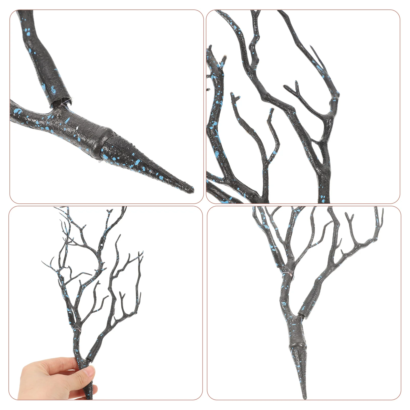 Decorate Artificial Tree Branch Plant Rattan Branches Plastic Fake Olive for Vases