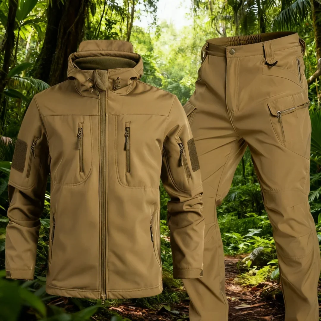 

Мужская система SharkSkin TAD Softshell — водонепроницаемое тактическое снаряжение с флисовой подкладкой (всепогодный костюм для верховой езды и альпинизма)