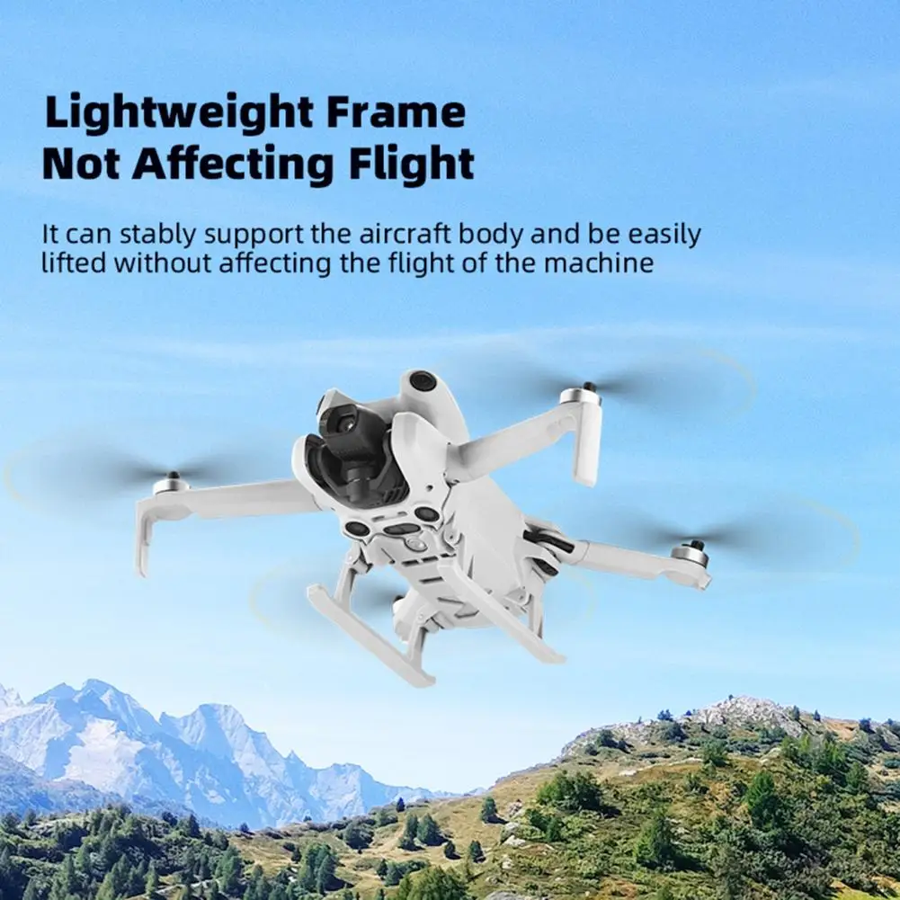 

Drone Heightened Tripod Heightened Tripod Landing Gear Protector for Mini 4 Pro Extension Frame for Enhanced Stability Stable