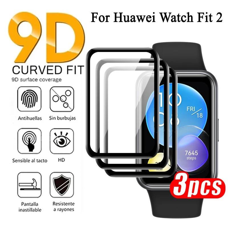 

For Huawei Watch Fit 2 3D Curved HD Screen Protector Fit2 PMMA Full Coverage Soft Film For Huawei Watch Fit/Fit 2 Films