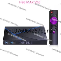 H96 Max V56 Set-Top Box Rk3566 4gb/32gb Dual Wifi Android 12 Bt Player