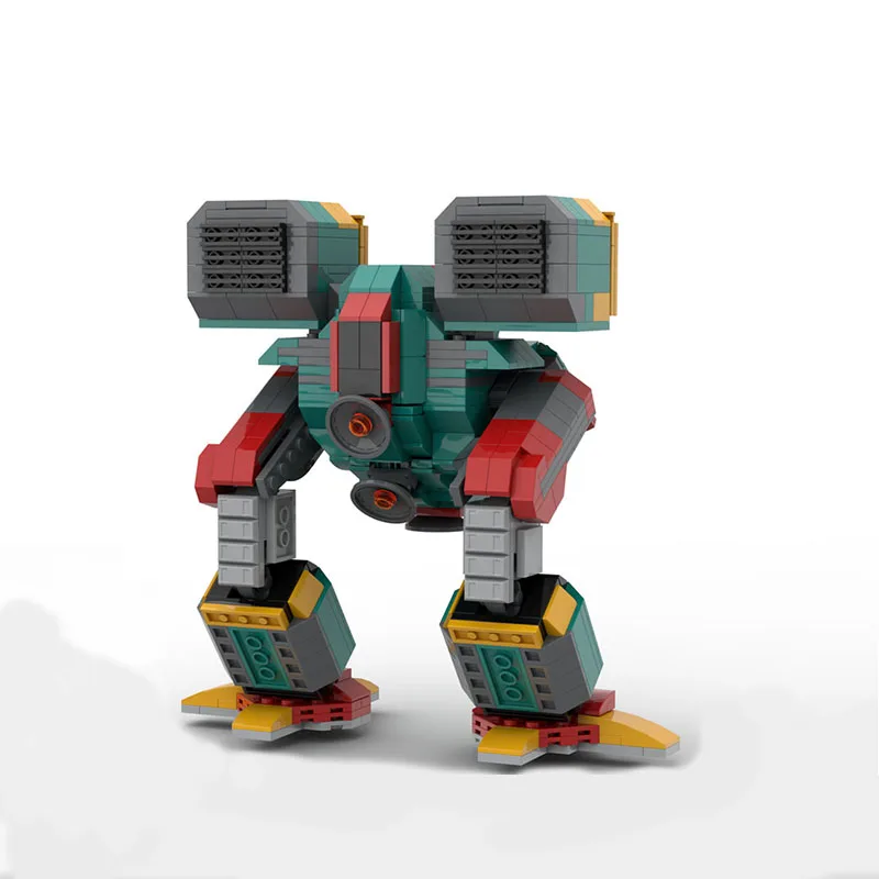 751 piezas MOC F-6t Big Foot - Sonic Adventure 2, Bloques de Construcción del Modelo Hedgehog, Juguete de Regalo de Navidad, Arte de Exhibición, DIY