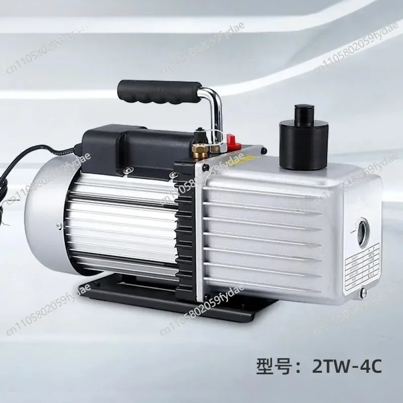 2TW-4C Two-stage Rotary Vane Vacuum Pump 4L/S Four-liter Small Air Pump Equipment