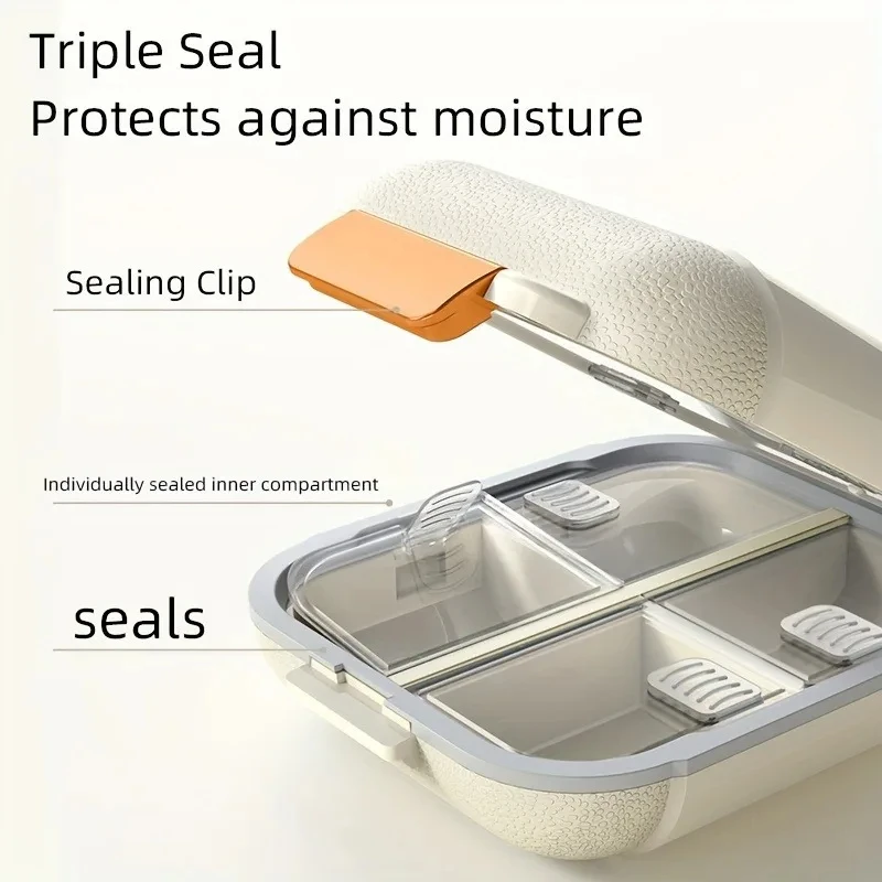 7 griglie settimanali portatili custodie per pillole da viaggio scatole sigillanti a prova di umidità contenitori per pillole compresse di stoccaggio vitamine medicinali organizer