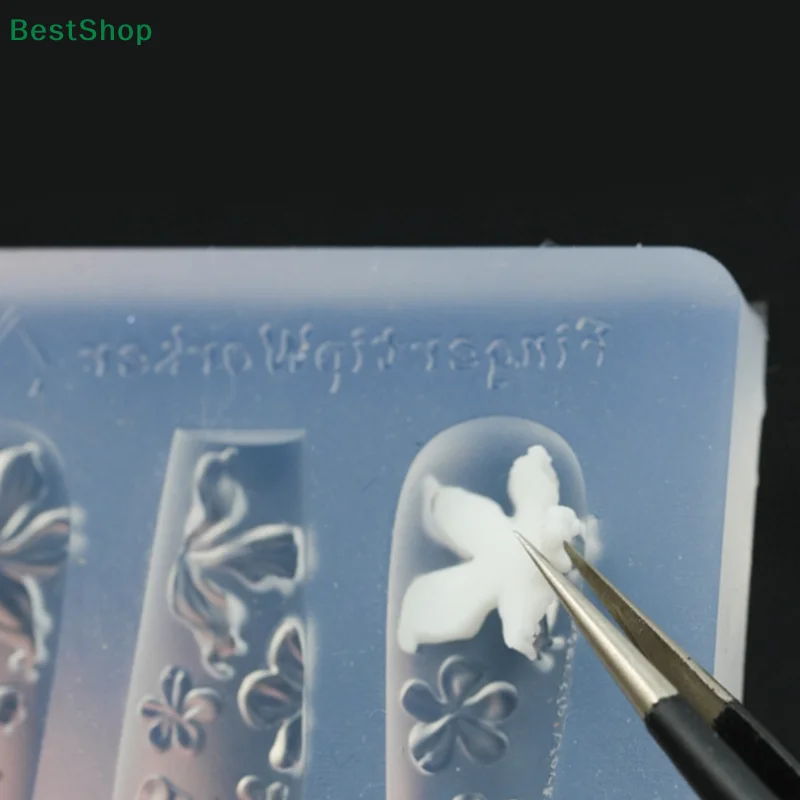 Forma silikonowa do paznokci, wzory z kreskówkami i cukierkami, dekoracje do paznokci, forma do wypełniania lakierem, wzory DIY, reliefowe wzory, stereoskopowe narzędzia do manicure