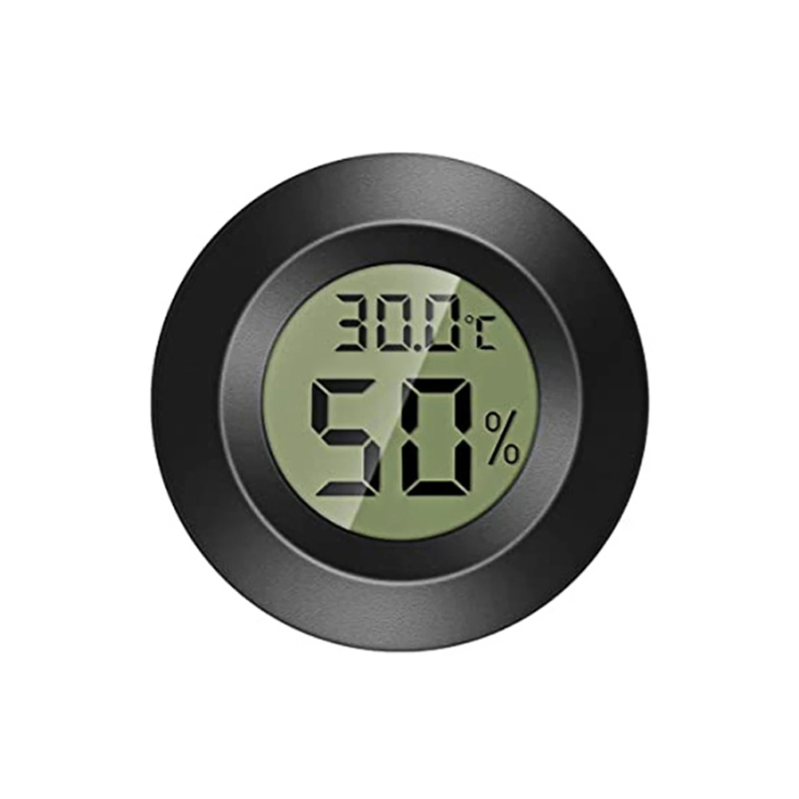 

Mini Hygrometer Fahrenheit or Celsius Thermometer Digital LCD Display Indoor Room Round Humidity Thermometer