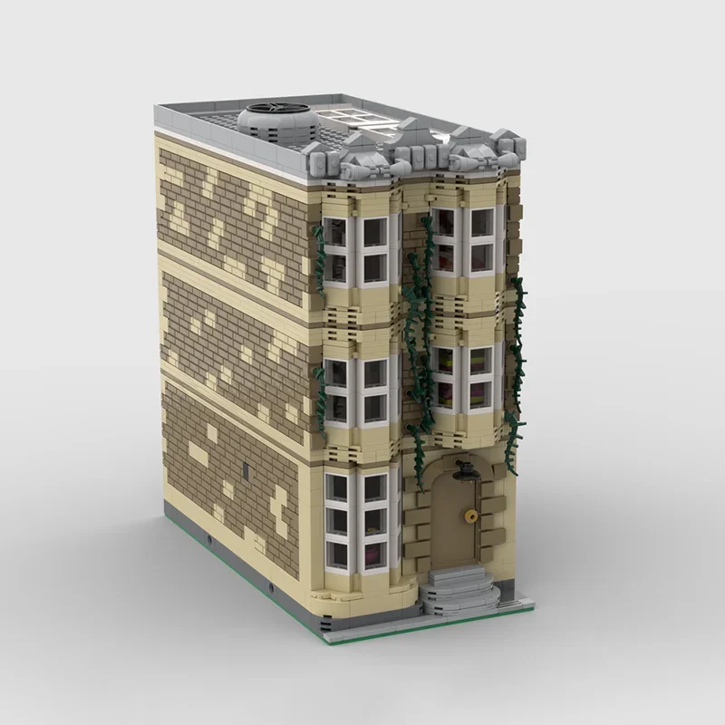 Moc Bausteine San Fransisco Haus Modell Technologie Ziegel City Street View Modell DIY Montage Urlaub Bau Spielzeug