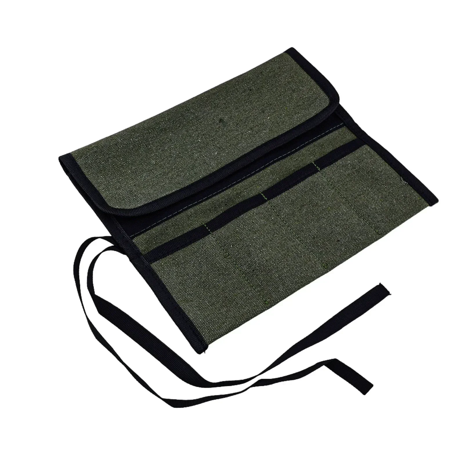 Pockets Design Hanging Tool Storage Bag Convenient Storage Random Reliable Construction Roll Up Pouch Flat Tools