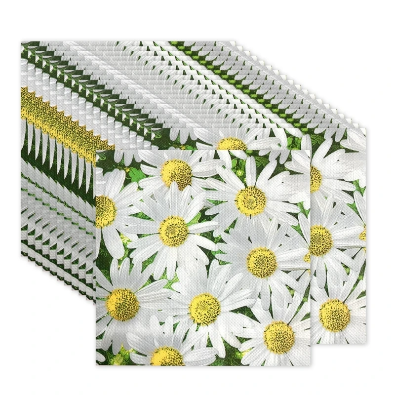 Immagine 6: 4x7b pianta eucalipti design fogliare 20pcs tavolo usa e getta decorazione per feste