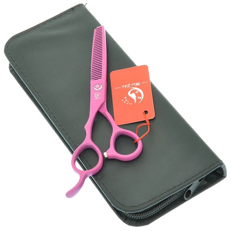 Meisha 5.5/6 inch Left Hand Hair Scissors Barber Shears Japanese Steel Hairdressing Cutting Thinning Scissors with Bag A0048A