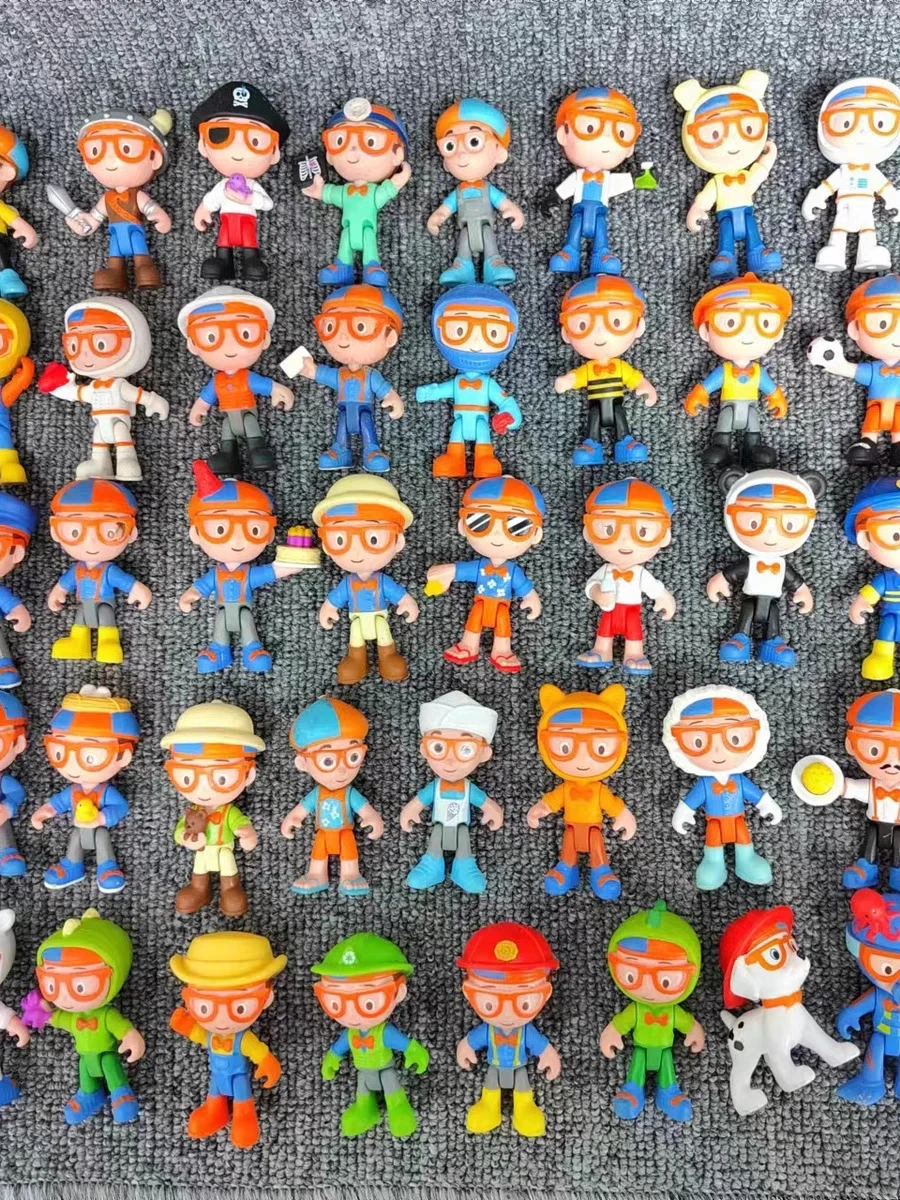 Original Multi Style European and American Children's and Boys' English Enlightenment Program Dolls and Family Toys