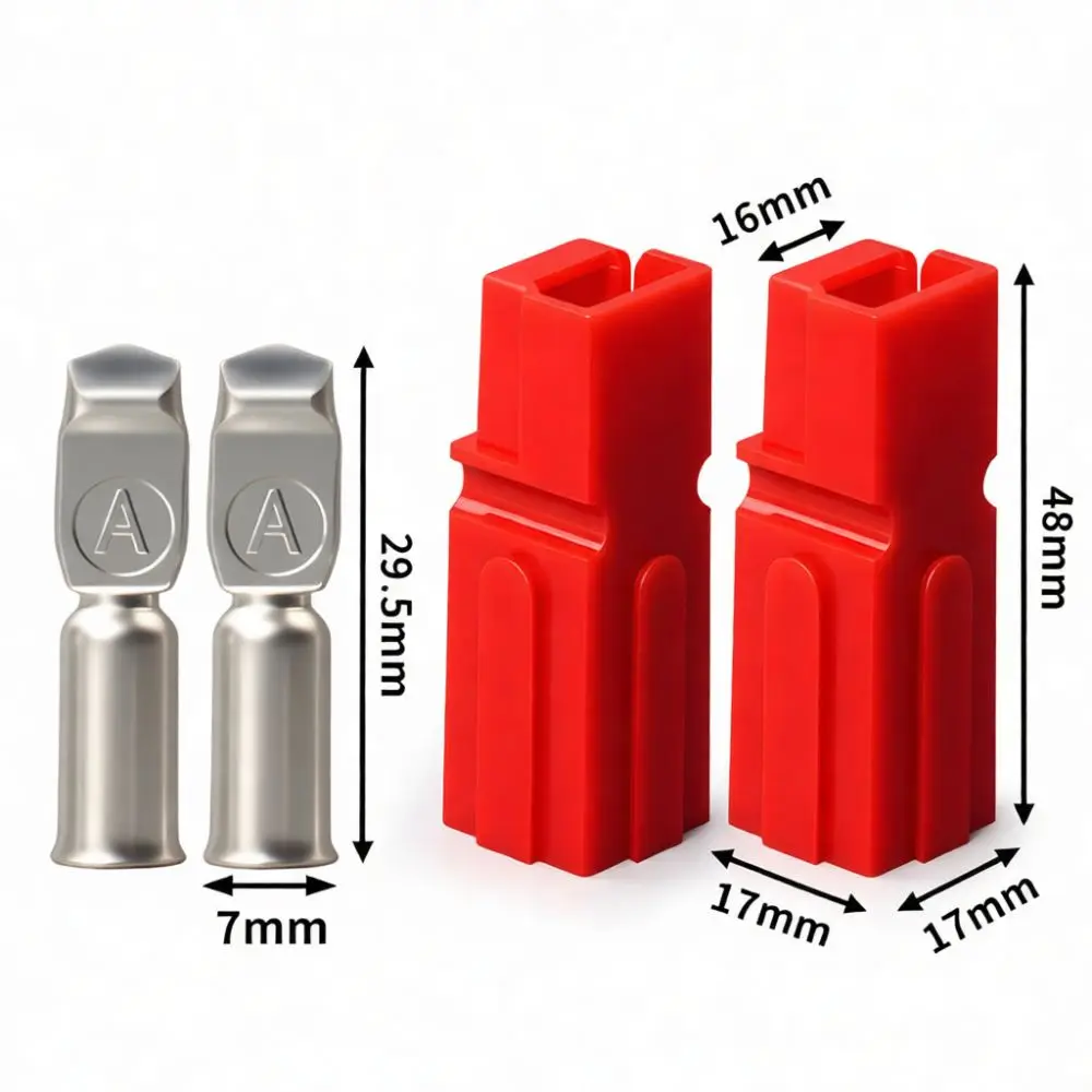 Copper Single Pole Power Connector High Current Terminal Block Electric Cable Plug Quick Connect Adapter Industrial Supply
