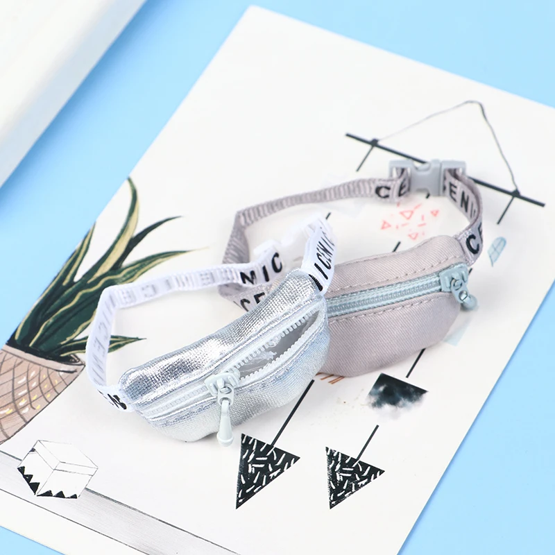 1/6 1/8 1/12 Puppen Tasche DIY Puppe Spielzeug Rucksack für handgemachte Gürteltasche Zubehör